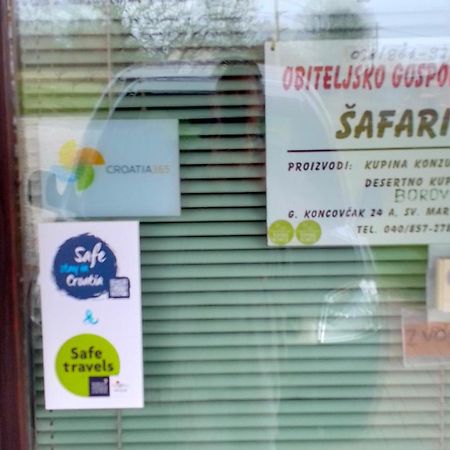 Studio Apartman Safaric Свети Мартин на Мури Екстериор снимка